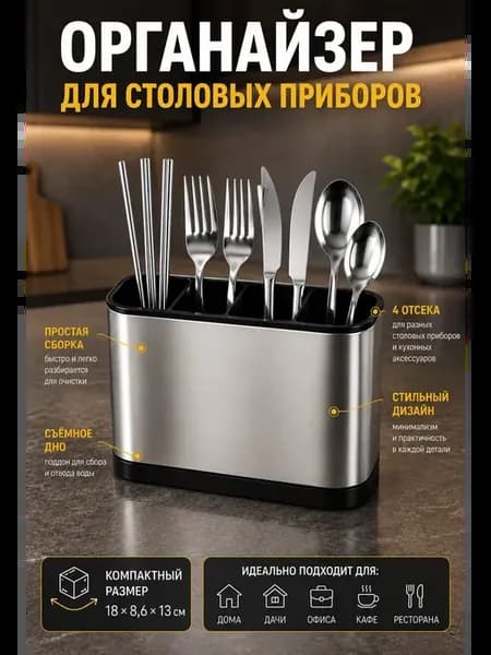 Подставка для столовых приборов
