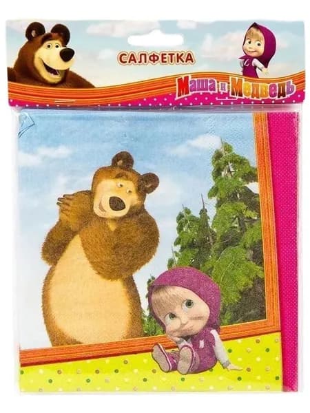 Бумажные салфетки, 12 шт.