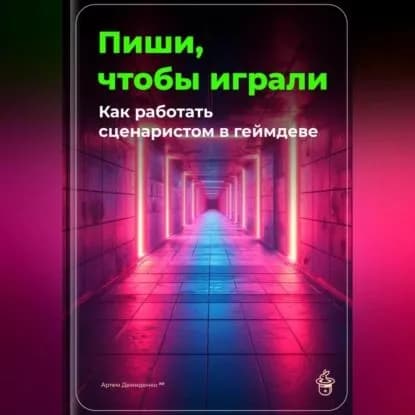 Пиши, чтобы играли: Как работать сценаристом в геймдеве | Демиденко Артем | Электронная аудиокнига