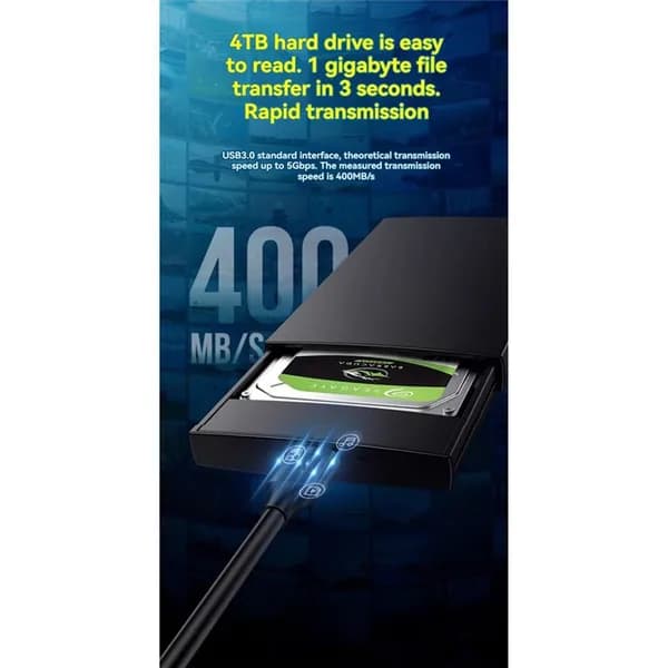 Высокоскоростной Кабель Для Передачи Данных USB 3.0 Type A К Micro-B Внешнего Жесткого Диска