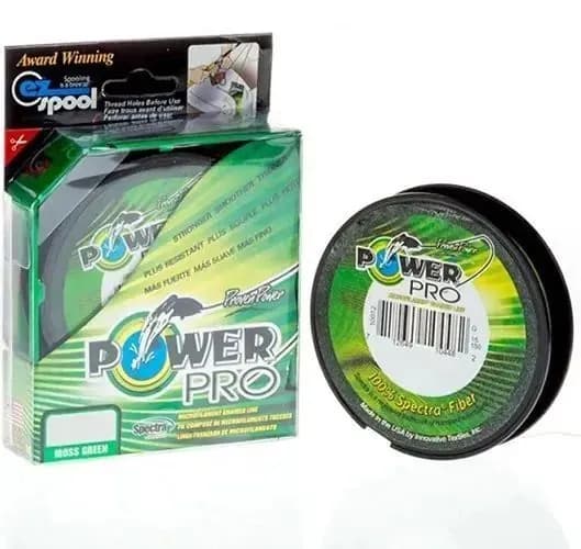 Шнур плетеный рыболовный PowerPRO 0.18 для спиннинга 125 м, 13.6 кг. Плетёнка
