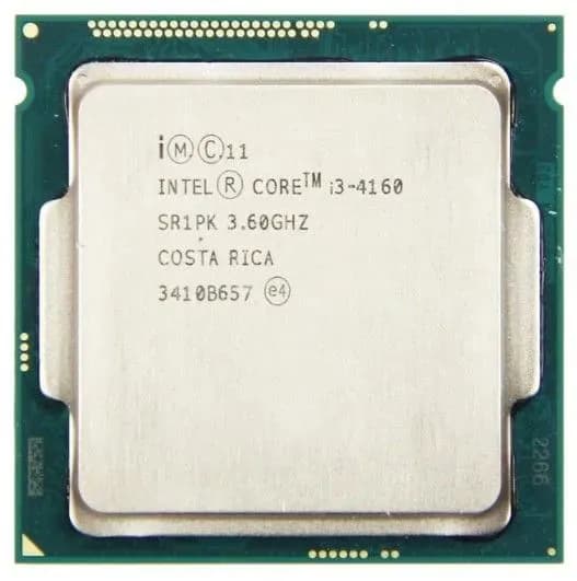 Процессор Intel Core i3-4160 LGA1150, 2/4 3.6 ГГц, 2xDDR3 1600, Intel HD Graphics, OEM (без кулера)
