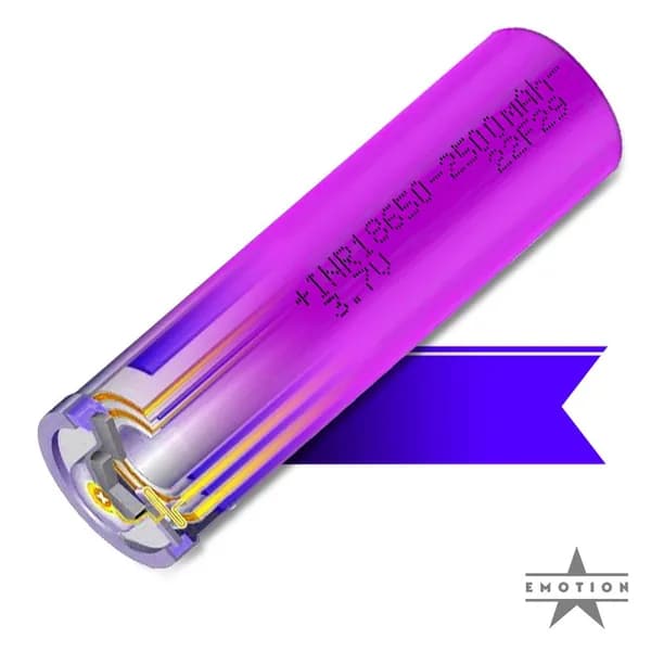 Аккумулятор 18650 3.7V 2500 mAh INR. Аккумулятор для шуруповерта / фонарика / вейпа и т.д.