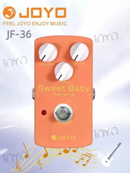 Эксклюзивный овердрайв JOYO JF36 Low Gain для гитары
