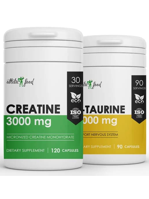 Micronized Creatine + L-Taurine - 120 90 капсул