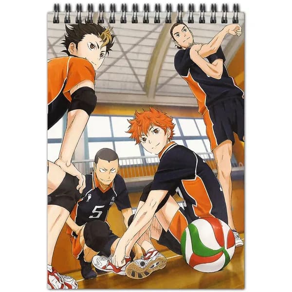 Скетчбук для рисования A5 с артом Haikyuu!!