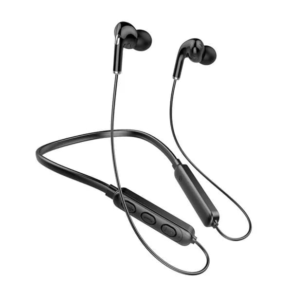 Уютерра Наушники беспроводные с микрофоном, Bluetooth, microUSB, черный