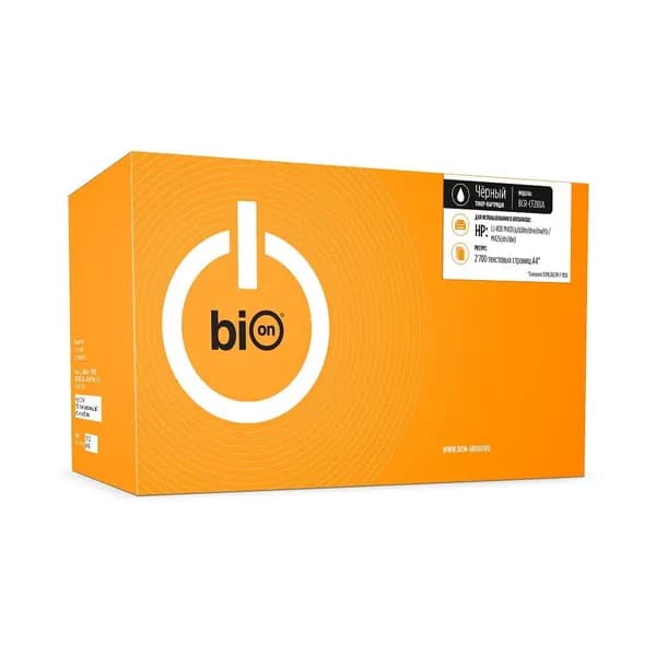 Картридж Bion BCR-CF280A для HP LaserJet Pro M401/M425, Черный, 2700 страниц