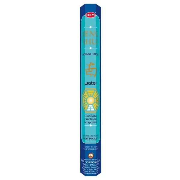Hem Incense Sticks FENG SHUI WATER (Благовония ФЭН-ШУЙ ВОДА, Хем), уп. 20 палочек.