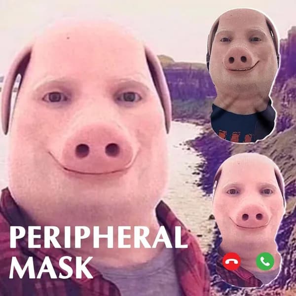 Вечеринка Косплей 3D Маска, Балаклава смешная Маска для лица