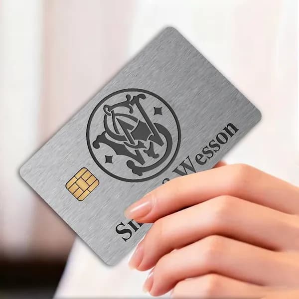 Smith & Wesson Смит-Вессон Бренд Наклейка на банковскую карту, водостойкая антицарапинная защитная