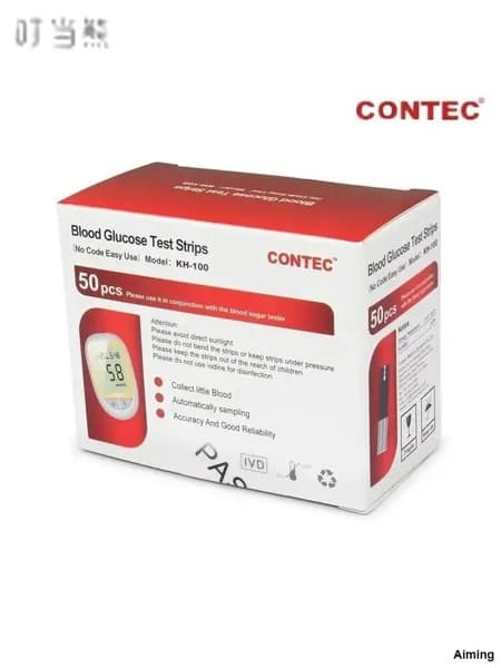 50 тест-полосок + 50 Ланцет Г ( CONTEC KH-100 )
