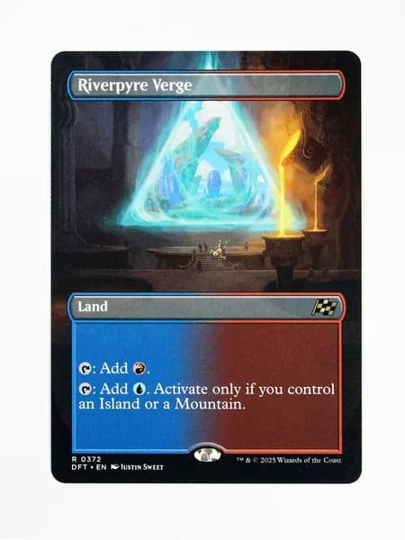 Голографическая (Holo) прокси-карта TCG/MTG Proxy: Riverpyre Verge #372