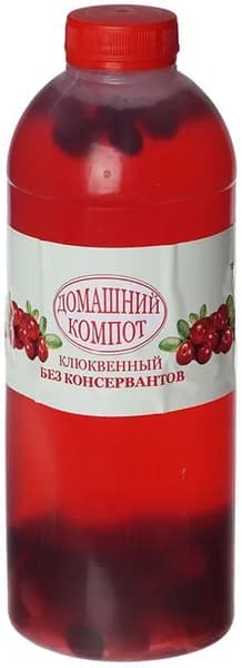 Компот Домашний клюквенный 1л