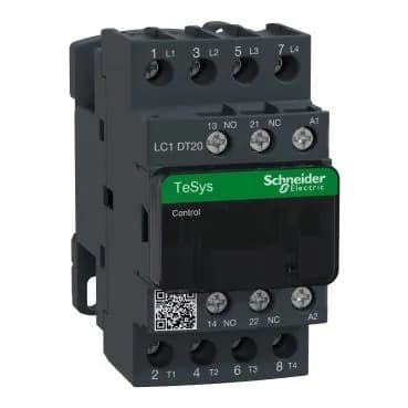 Schneider Electric Contactors D Telemecanique Контактор 4P (4НО), АС1 40А, НО+НЗ, 220В 50/60Гц