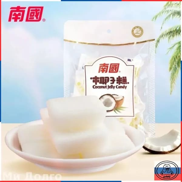 Бестселлер Nanguo Coconut Cake, кокосовое желе 200г от Хайнань Санья