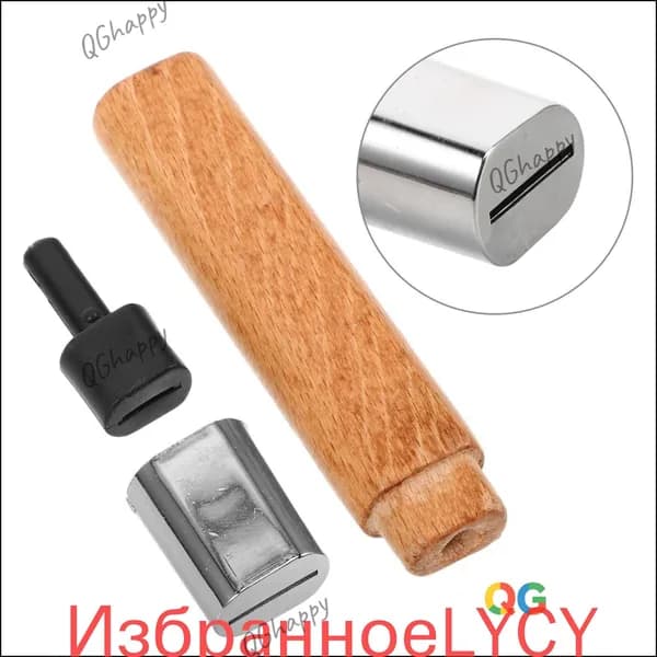 Эксклюзивная сменная рукоятка 11.70x2.30x1.80 см для кухонных принадлежностей изготавливается из модульных деревянных элементов