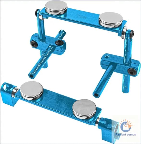 Премиум магнитный фиксатор кузова, предназначенный для HSP Sakura D3 XIS Himoto HPI Tamiya TT01 TT02 1/10 RC дрифткаров и туринговых моделей синий