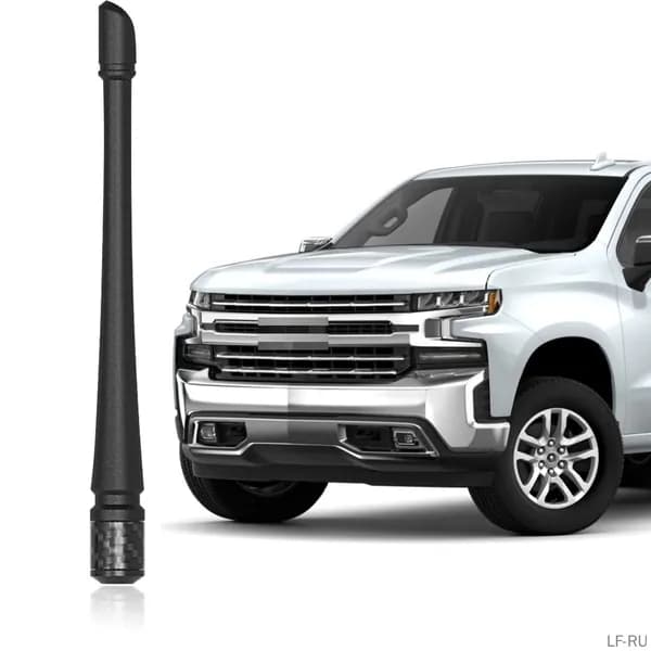 Заменяемая резиновая антенна для грузовиков Chevrolet Silverado и GMC Sierra Denali, обеспечивающая качественный прием FM и AM