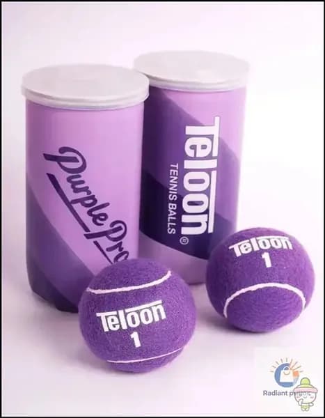 Мяч для большого тенниса Teloon фиолетовый 2шт