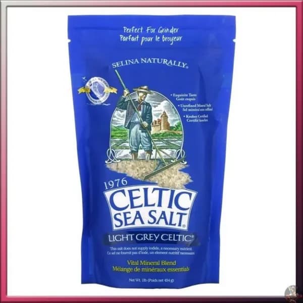 Celtic Sea Salt, Light Grey Celtic, Кельтская соль / смесь основных минералов, серый, 454 гр, средний помол