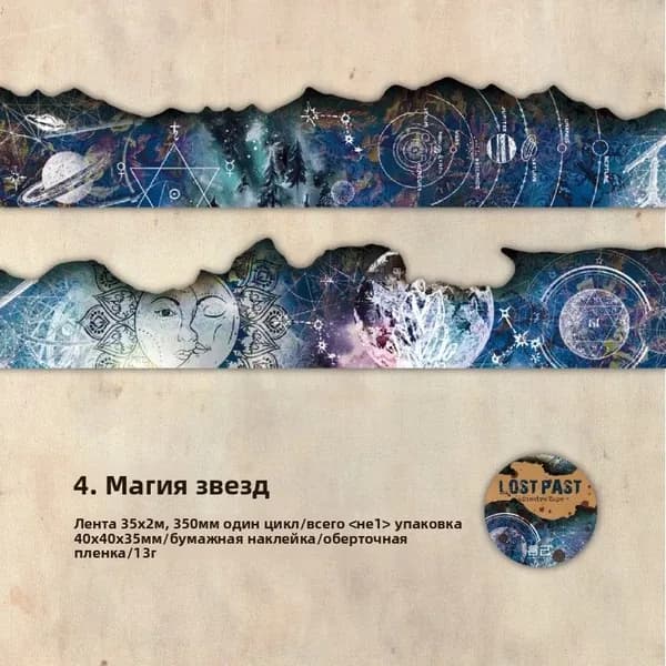 3.5x200см Оригинальная горящая маскировочная лента винтажного стиля с обожженными краями для журнала, скрапбукинга, писем, открыток, рамок, DIY (рукоделие).