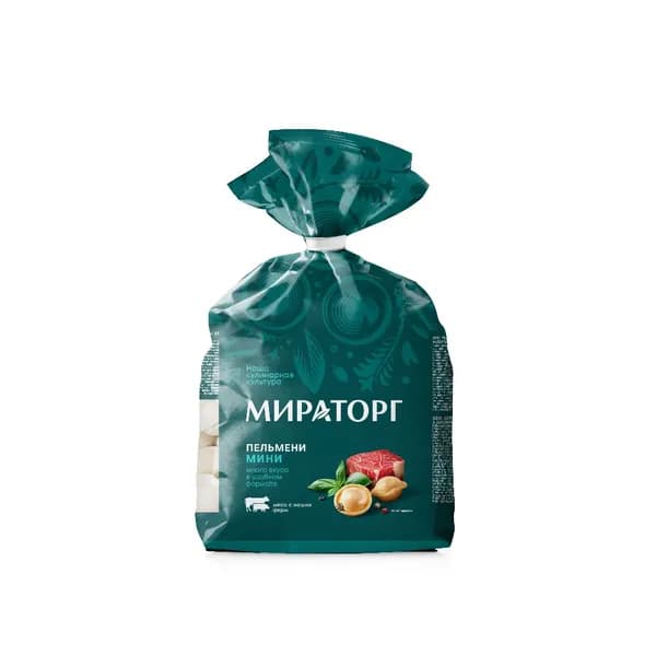 Пельмени мини 700 г, Мираторг, замороженные