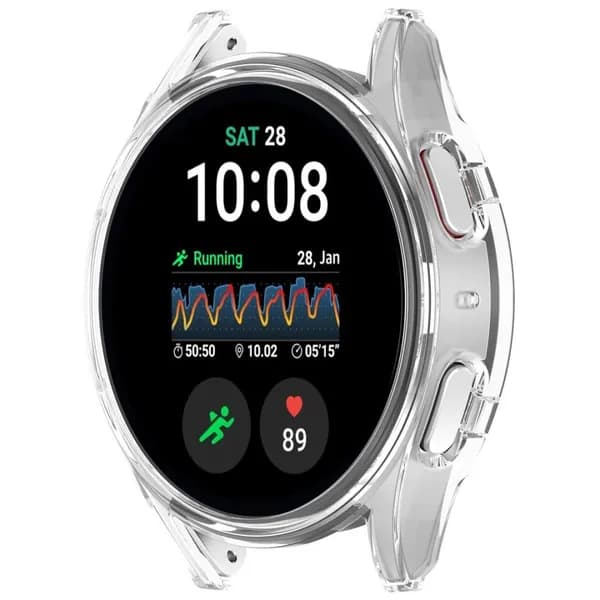 Крышка корпуса для ПК для Samsung Galaxy Watch 7 40 мм 44 мм Ультра 47 мм Жесткий защитный