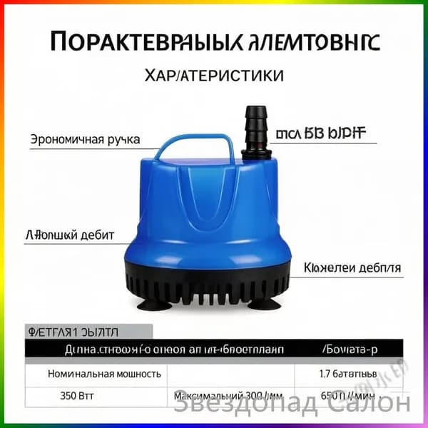 Насос погружной 7 Вт