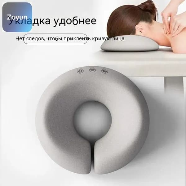 Подушка для косметической кровати, U-образная подушка для лица для массажного стола