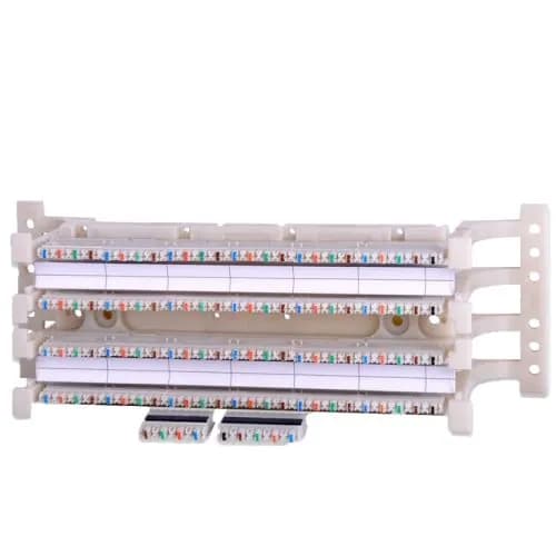 Кросс оптический 110 типа 110 пар, 1U LANMASTER белый (LAN-WS110-100FT)