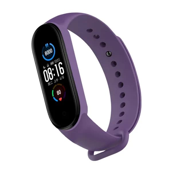 ремешок для Xiaomi Mi Band 3 4 силиконовые умные часы запястье браслет