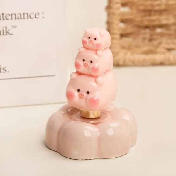 Сувенирная Jenga Pig with base