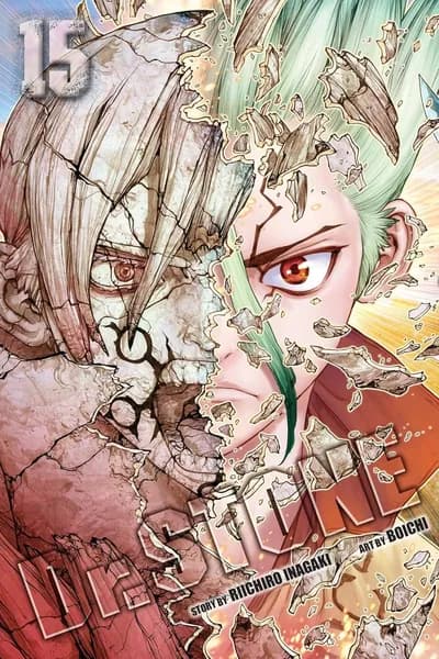 Манга Доктор Стоун (Dr. Stone). Vol. 1-27. ( Riichiro Inagaki .Boichi )