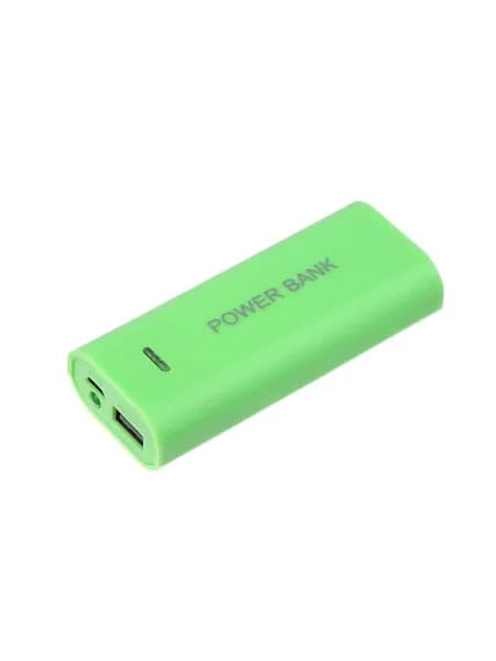 Портативный чехол для аккумулятора Power Bank DIY, 2 ячейки 18650, для зарядки смартфона, 5 В, 1 А, для аккумулятора 18650 со световым индикатором