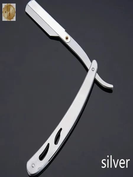 Профессиональный складной премиумстанок Straight Razor из нержавеющей стали, используемый для бритья бороды и лица, 1 штука.-1
