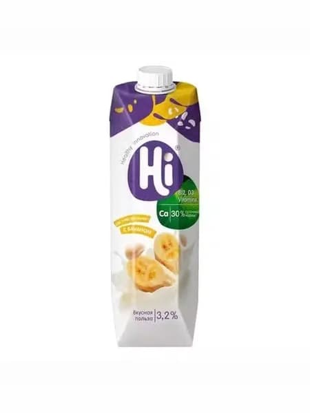 Напиток соевый Hi с бананом 3,2% 1 л