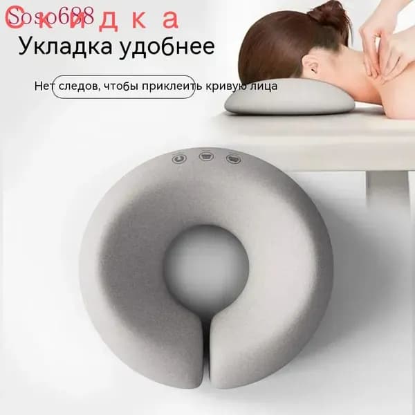 Подушка для косметической кровати, U-образная подушка для лица для массажного стола