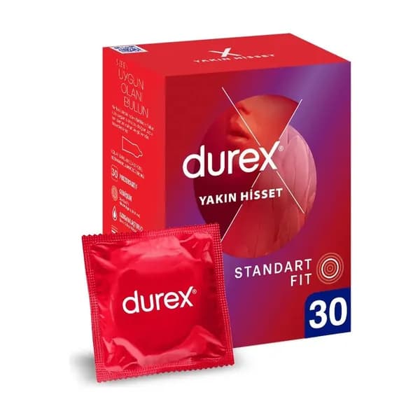 Презервативы Durex Elite сверхтонкие, с дополнительной смазкой 30 шт