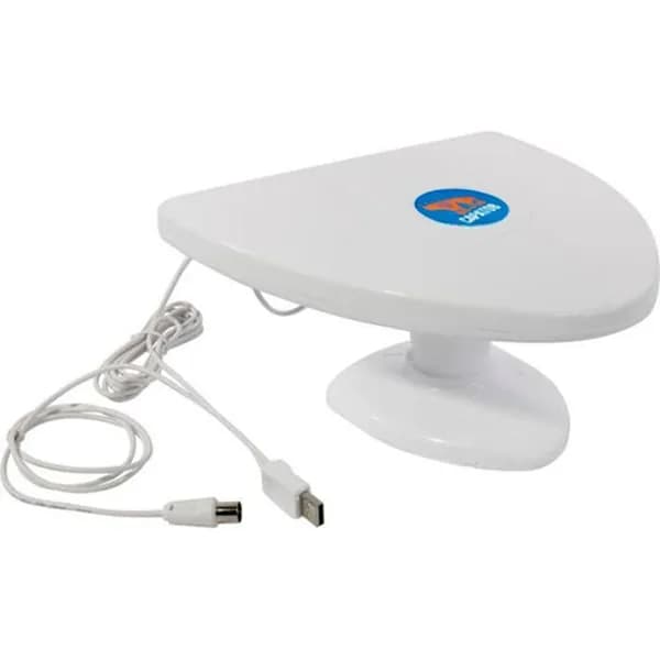 Антенна комнатная BAS-5128-USB САРАТОВ активная РЭМО ДМВ/DVB-T2; 42dB; с кабелем 1.8м