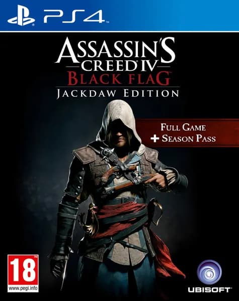 PS4 игра Assassin's Creed Черный Флаг Jacdaw Edition