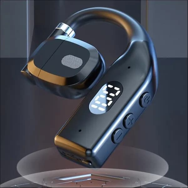 Наушники беспроводные с микрофоном, Bluetooth, USB Type-C, черный