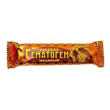 ГЕМАТОГЕН РУССКИЙ Медовый 40г