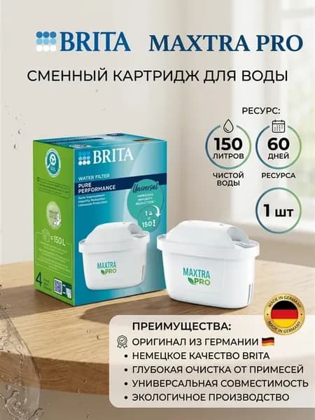Картридж MAXTRA PRO Универсальный фильтр в кувшин 1шт
