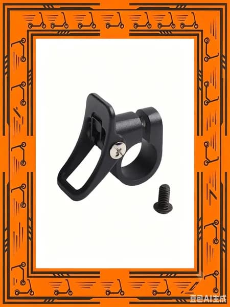 Xiaomi M365 8.5 inch Крепление алюминий, 40 г, черн., износостойкое, 5*5*5 см, для замены