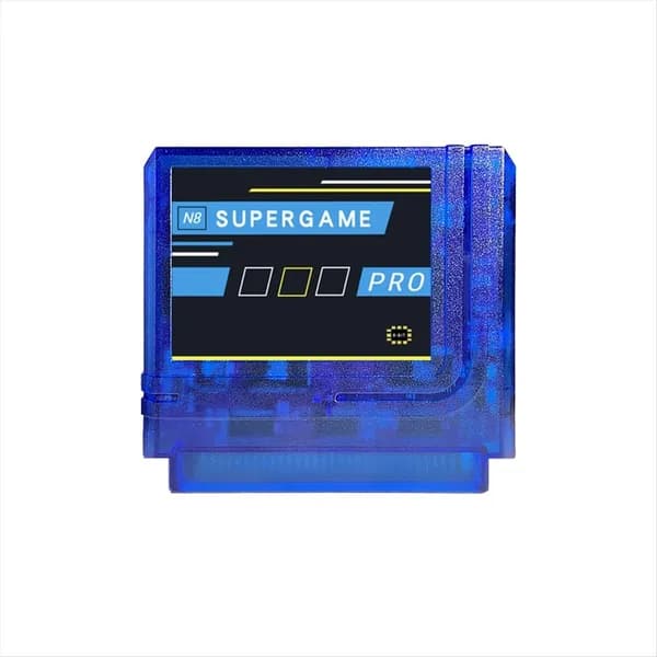 (D A G Y) N8 SUPERGAME PRO 2000-в-1 игровая карта совместим с видеоигр в стиле ретро, синяя