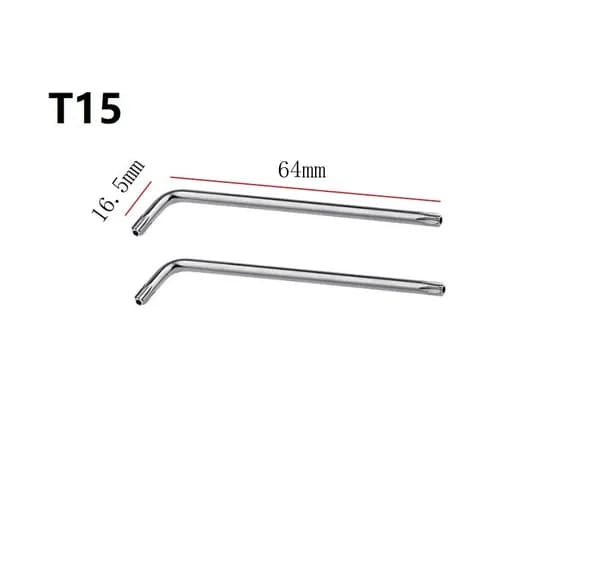 для T30, для T20, для T25, для T10, для T15, двусторонний двухсторонний мини-ключ для отвертки Torx