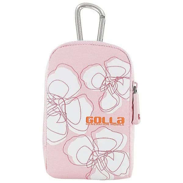 Сумочка Golla G-694 для небольшой техники и мелочей, 115*75*35 мм, Isle Digi Bags, розовая