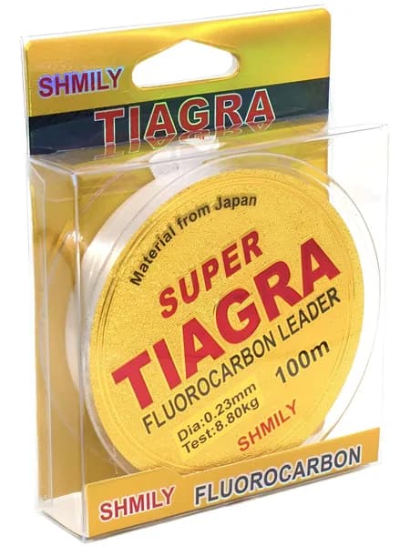 Леска для рыбалки TIAGRA монофильная 0.14мм, 5.40кг, 100м, рыболовная леска для спиннинга