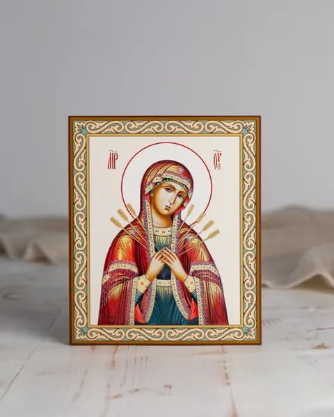 Семистрельная икона Богородицы (домашняя серия)